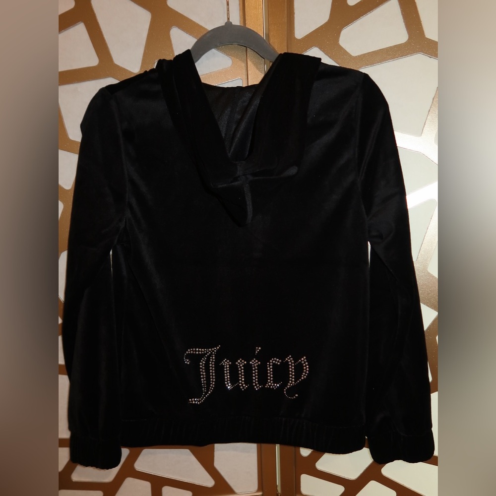 🖤Juicy Couture Black Velour Jacket NWT